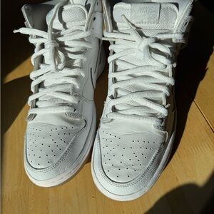 Nike sb pro high WHITE ICE